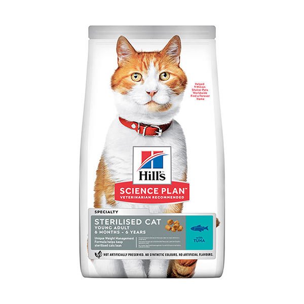 Hills Young Sterilised Ton Balıklı Kısırlaştırılmış Kedi Maması 15 Kg