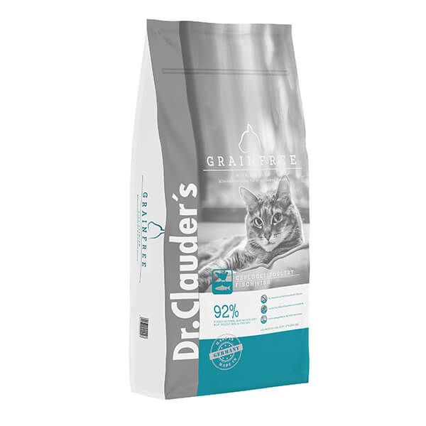 Dr.Clauders Adult High Premium Tavuk ve Balıklı Tahılsız Yetişkin Kedi Maması 10 Kg