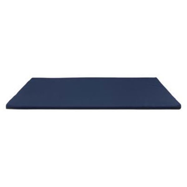 Pet Comfort One Outdoor Ortopedik Kedi ve Köpek Yatağı Deniz Mavisi Medium 75x50x2 Cm