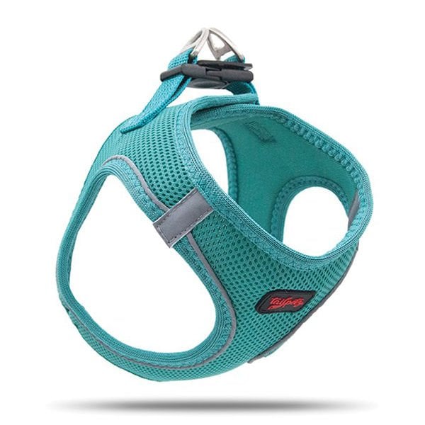 Tailpetz Air Mesh Harness Köpek Göğüs Tasması Xxsmall Emerald 24-28x28-32 Cm