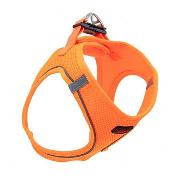 Tailpetz Air Mesh Harness Köpek Göğüs Tasması Small Turuncu 30-32x36-44 Cm