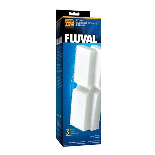 Fluval Akvaryum Filtre Süngeri FX5/FX6 3 Adet