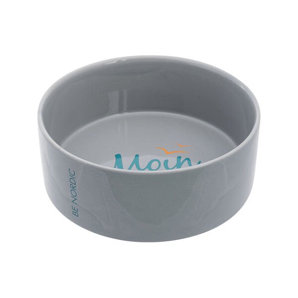 Trixie Moun Kedi ve Köpek Seramik Mama ve Su Kabı Gri 1.40 Lt 20 Cm
