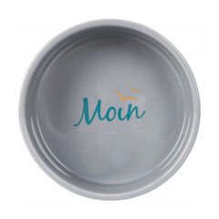 Trixie Moun Kedi ve Köpek Seramik Mama ve Su Kabı Gri 1.40 Lt 20 Cm