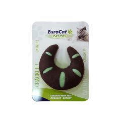 Eurocat Ayçöreği Şeklinde Catnipli Kedi Oyuncağı Kahverengi