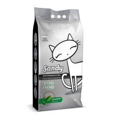 Sandy Parfümsüz Ekstra Topaklanan Sodyum Bentonit Kedi Kumu 1 Adet 10 Kg