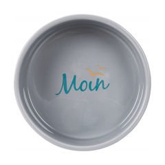 Trixie Moun Kedi ve Köpek Seramik Mama ve Su Kabı Gri 0.30 Lt 12 Cm