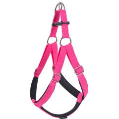 Actirex Neon Köpek Göğüs Tasması Pembe Xsmall 1.5x35-40 Cm