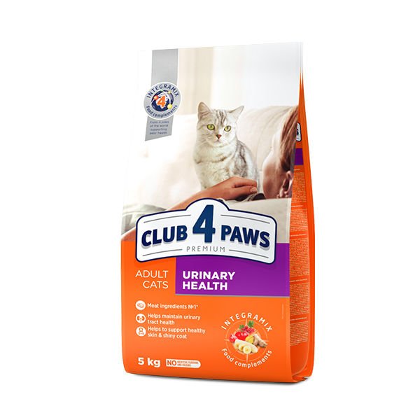 Club4Paws Premium Urinary Health Tavuklu İdrar Yolu Destekleyici Yetişkin Kedi Maması 14 Kg