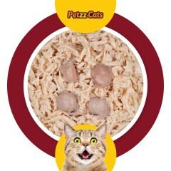 PetzzCats Tavuk & Kalamar Konserve Kedi Maması 1 Adet 70 Gr