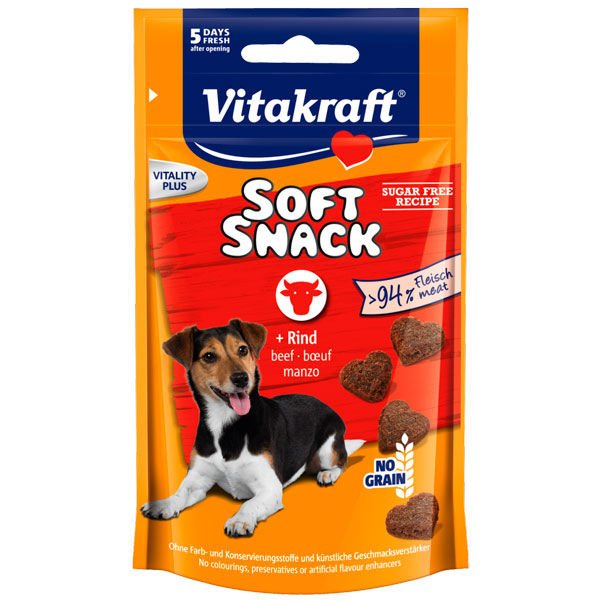 Vitakraft Yumuşak Sığır Etli Köpek Ödül Maması 55 Gr