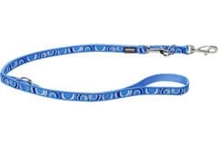 Red Dingo Circadelic Desenli Çok Amaçlı Köpek Uzatma Tasması Mavi 25 Mm