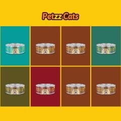 PetzzCats Tavuk & Karides Konserve Kedi Maması 1 Adet 70 Gr