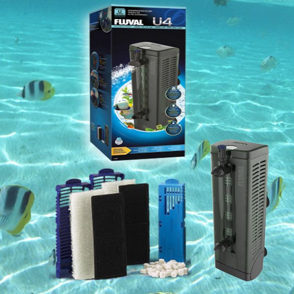 Fluval U4 Akvaryum İç Fİltre 1000 Lt/h