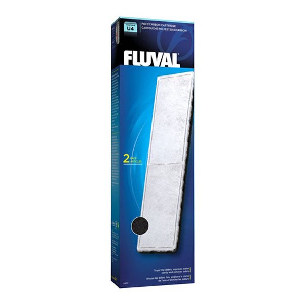 Fluval U4 Polykarbon Akvaryum Filtre Kartuşu 2 Adet