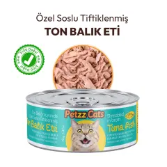 PetzzCats Ton Balığı Konserve Kedi Maması 1 Adet 70 Gr