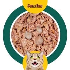 PetzzCats Ton Balığı & Kalamar Konserve Kedi Maması 1 Adet 70 Gr