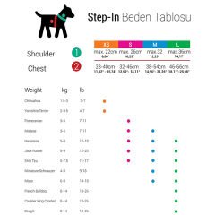 Tailpetz Air Mesh Köpek Göğüs Tasması (M) Kırmızı