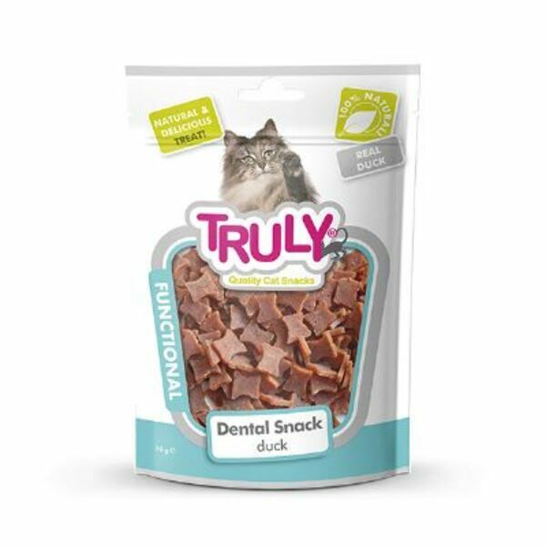 Truly Dental Bakım Ördekli Kedi Ödül Maması 50 Gr
