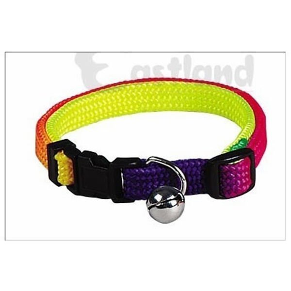 Eastland Fosforlu Çıngıraklı Kedi Boyun Tasması 10 Mm 25-36 Cm