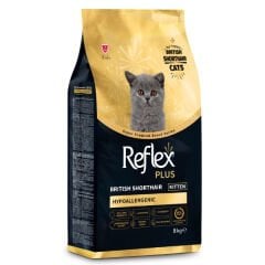 Reflex Plus British Shorthair Tavuklu ve Kızılcıklı Yavru Kedi Maması 8 Kg