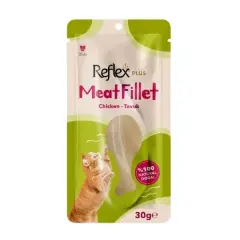 Reflex Plus Meat Fillet Tavuklu Fileto Kedi Ödül Maması 1 Adet 30 Gr