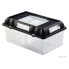 Exo Terra Breeding Sürüngen Box Siyah Medium