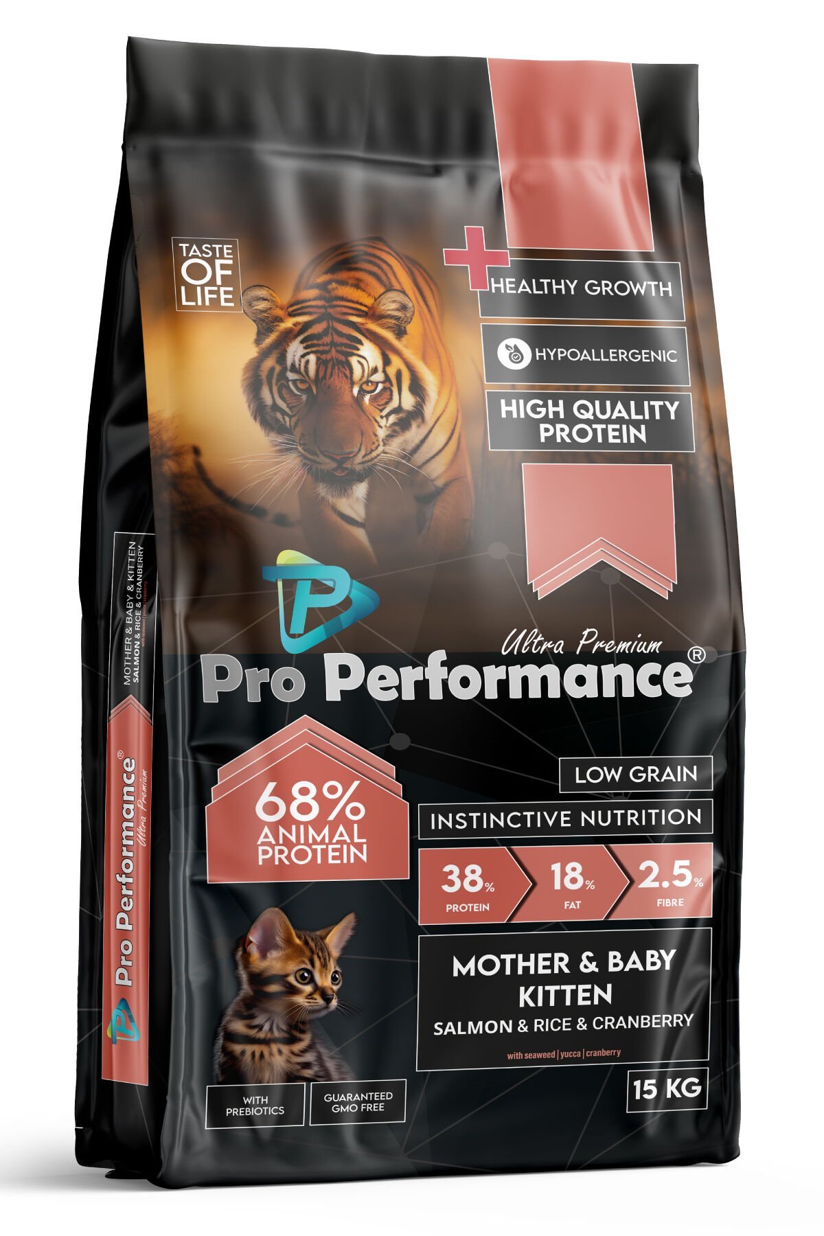 Pro Performance Mother&Baby Somonlu ve Pirinçli Anne ve Yavru Kedi Maması 15 Kg