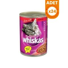 Whiskas Biftekli Yetişkin Konserve Kedi Maması 400 Gr