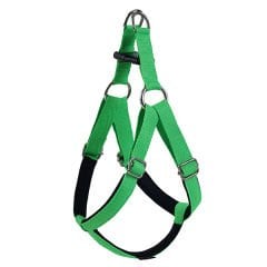 Actirex Neon Köpek Göğüs Tasması Yeşil M 2x45-55 Cm
