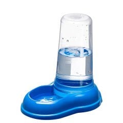 Ferplast Azimut 600 Saklamalı Kedi ve Köpek Mama ve Su Kabı Mavi 0.6 Lt