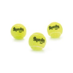 Beeztees Sesli Tenis Topu Köpek Oyuncağı 3 Adet 6.5 Cm