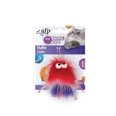 Afp Furry Ball Tüylü Fare Kedi Oyuncağı Kırmızı