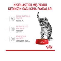 Royal Canin Kitten Sterilised Kısırlaştırılmış Yavru Kedi Maması 2 Kg