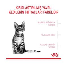 Royal Canin Kitten Sterilised Kısırlaştırılmış Yavru Kedi Maması 2 Kg