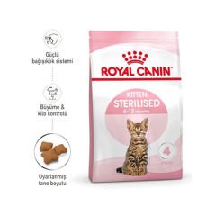 Royal Canin Kitten Sterilised Kısırlaştırılmış Yavru Kedi Maması 2 Kg
