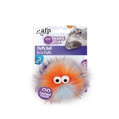 Afp Furry Ball Tüylü Top Kedi Oyuncağı Turuncu