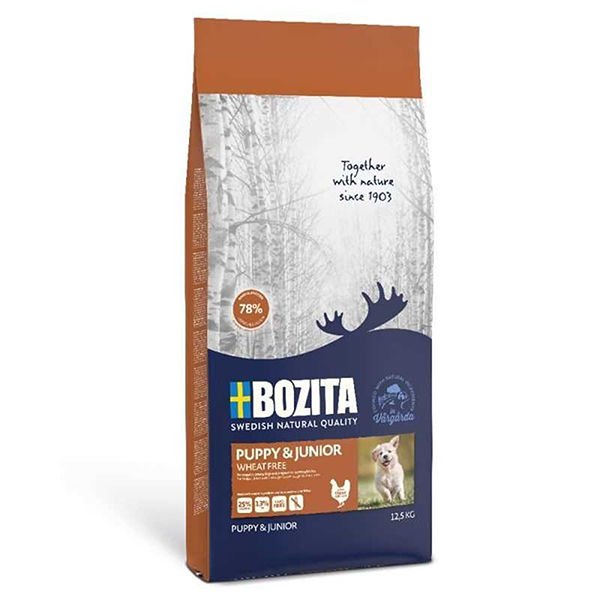 Bozita Puppy Buğdaysız Tavuklu Yavru Köpek Maması 12.5 Kg