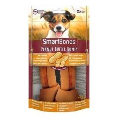 Smartbones Tavuklu Fıstık Ezmeli Medium Düğüm Kemik Köpek Ödülü 2'li 158 gr