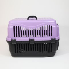 Pet Style Büyük Kedi Köpek Kafesi Mor 63X43X45h