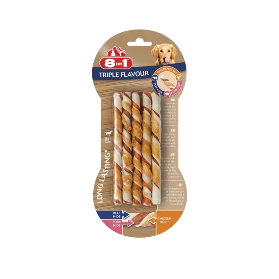 8in1 Üçlü Lezzet Çubukları 10 Adet 70 Gr
