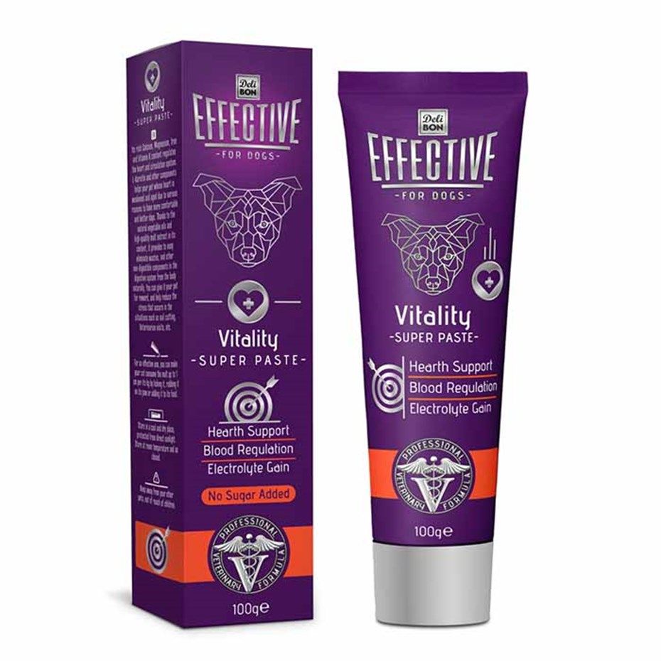 Delibon Effective Vitality Kalp Sağlığı Köpek Macunu 100 Gr
