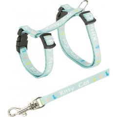 Trixie Yavru Kedi Göğüs Tasma Seti Gri 8 Mm 21-33 Cm