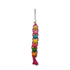 Euro Bird Dizili Boncuk Kuş Oyuncağı Renkli 16 Cm
