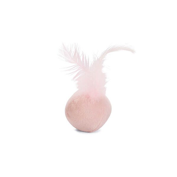 Beeztees Tüylü Peluş Yavru Kedi Oyuncağı Pembe 5 Cm