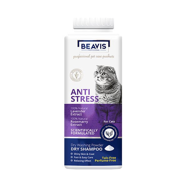 Beavis Anti-Stress Lavanta ve Biberiye Özlü Toz Kedi Şampuanı 150 Gr