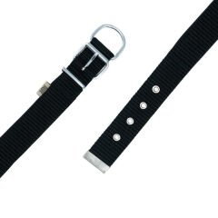 Doggie Comfort Dokuma Köpek Boyun Tasması Small Siyah 4x47-55 Cm