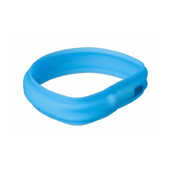 Trixie Işıklı Köpek Tasması Mavi Medium/Large 30 Mm 50 Cm