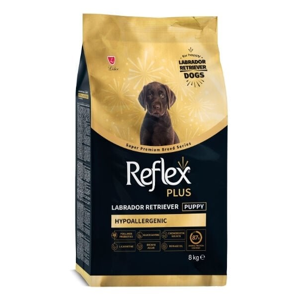 Reflex Plus Hypoallergenic Labrador Retriever Tavuklu Yavru Köpek Maması 8 Kg
