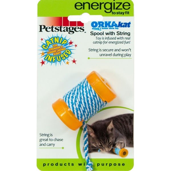 Petstages Orkakat Catnip İpli Makara Kedi Oyuncağı